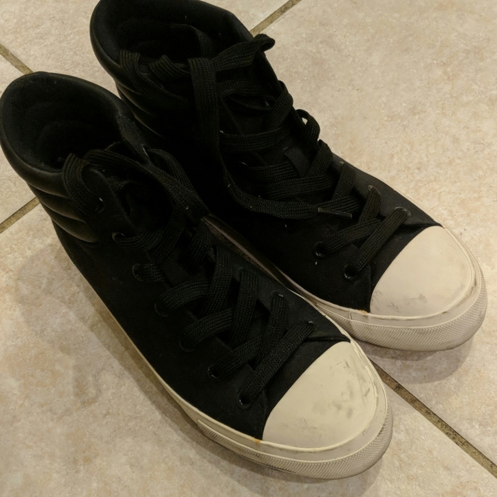 Used sneakers